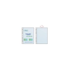 Папка джоб Economy, А4, 100 бр., кристал 162132