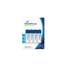 Батерии MediaRange АА/LR6, 1.5 V, блистер 4 броя 020322 Батерии MediaRange АА/LR6, 1.5 V, блистер 4 броя 020322