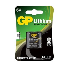Батерия GP CR-Р2, 6V, 1 бр., фото-литиева 150520 Батерия GP CR-Р2, 6V, 1 бр., фото-литиева 150520